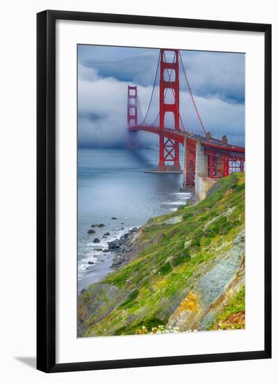 Golden Gate Bridge IV-Rita Crane-Framed Photo