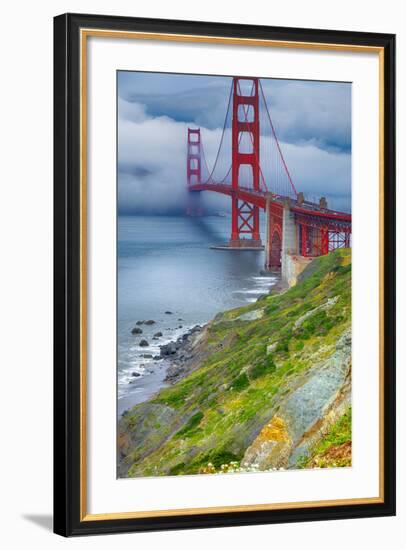 Golden Gate Bridge IV-Rita Crane-Framed Photo