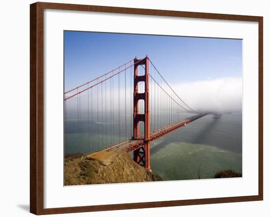 Golden Gate Bridge, San Francisco, California, United States of America, North America-Levy Yadid-Framed Photographic Print