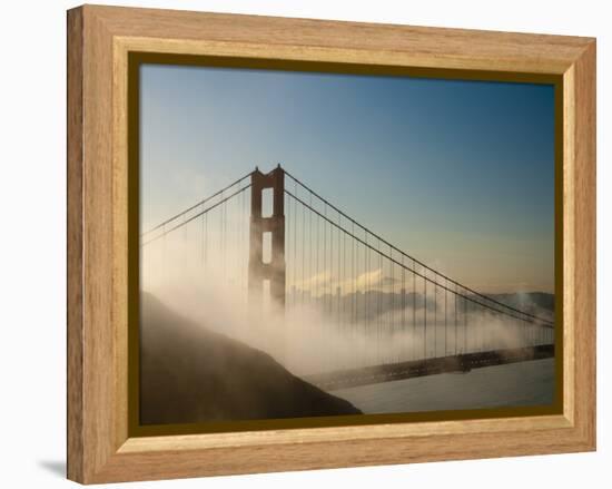 Golden Gate Bridge, San Francisco, California, United States of America, North America-Alan Copson-Framed Premier Image Canvas