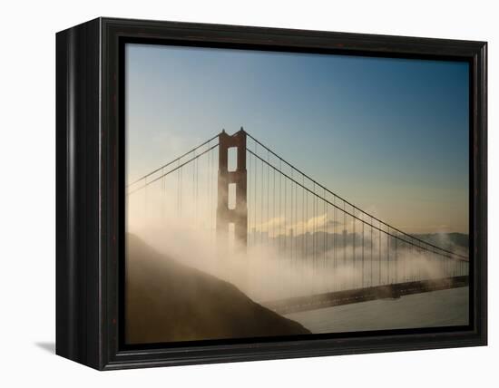 Golden Gate Bridge, San Francisco, California, United States of America, North America-Alan Copson-Framed Premier Image Canvas