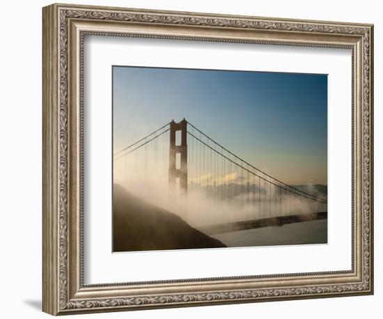 Golden Gate Bridge, San Francisco, California, United States of America, North America-Alan Copson-Framed Photographic Print