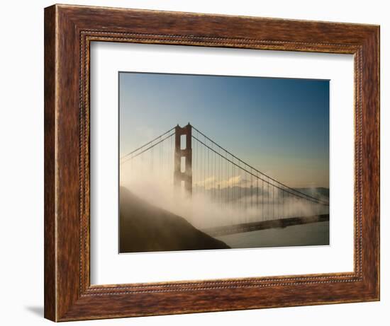 Golden Gate Bridge, San Francisco, California, United States of America, North America-Alan Copson-Framed Photographic Print