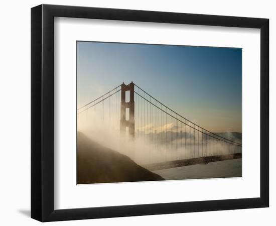 Golden Gate Bridge, San Francisco, California, United States of America, North America-Alan Copson-Framed Photographic Print