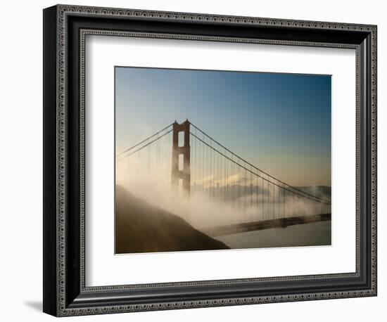 Golden Gate Bridge, San Francisco, California, United States of America, North America-Alan Copson-Framed Photographic Print