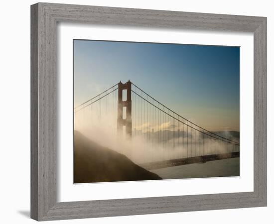 Golden Gate Bridge, San Francisco, California, United States of America, North America-Alan Copson-Framed Photographic Print