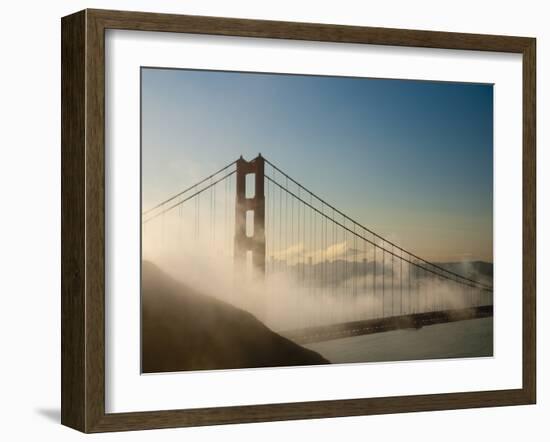 Golden Gate Bridge, San Francisco, California, United States of America, North America-Alan Copson-Framed Photographic Print