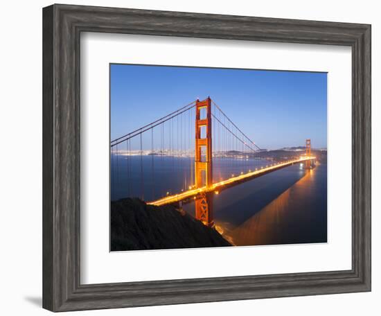 Golden Gate Bridge, San Francisco, California, United States of America, North America-Gavin Hellier-Framed Photographic Print