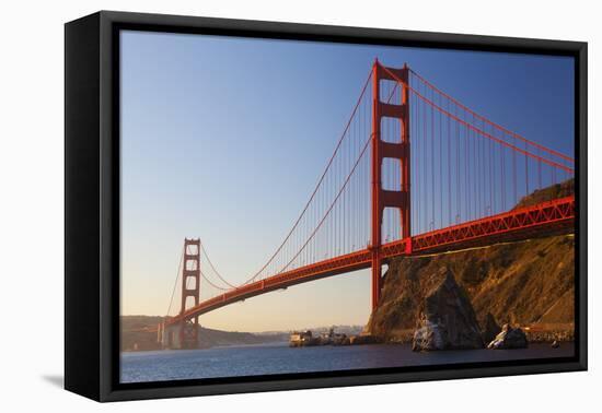 Golden Gate Bridge, San Francisco, California, United States of America, North America-Miles-Framed Premier Image Canvas