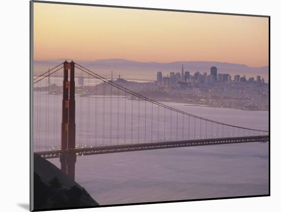 Golden Gate Bridge, San Francisco, California, USA-Ruth Tomlinson-Mounted Photographic Print