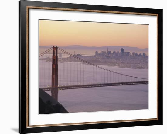Golden Gate Bridge, San Francisco, California, USA-Ruth Tomlinson-Framed Photographic Print