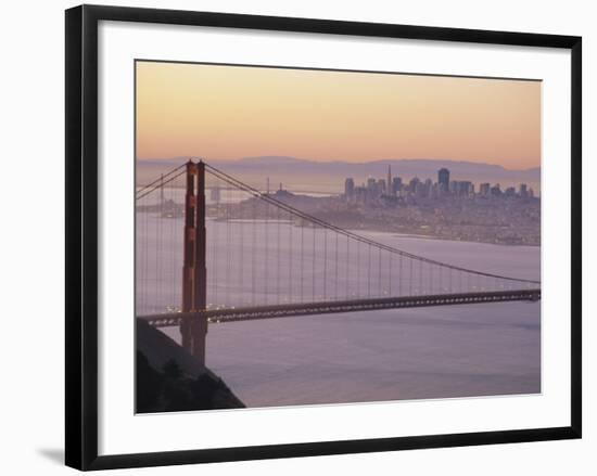 Golden Gate Bridge, San Francisco, California, USA-Ruth Tomlinson-Framed Photographic Print