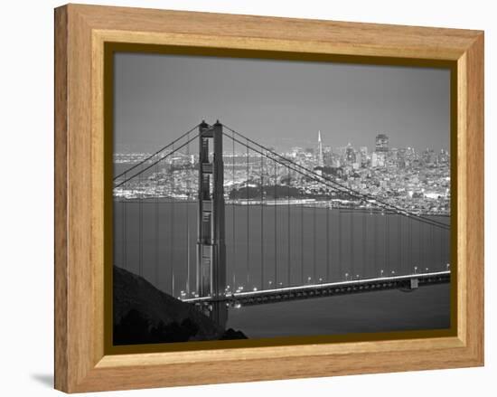 Golden Gate Bridge, San Francisco, California, USA-Walter Bibikow-Framed Premier Image Canvas