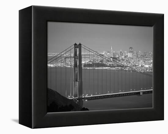 Golden Gate Bridge, San Francisco, California, USA-Walter Bibikow-Framed Premier Image Canvas