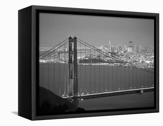 Golden Gate Bridge, San Francisco, California, USA-Walter Bibikow-Framed Premier Image Canvas