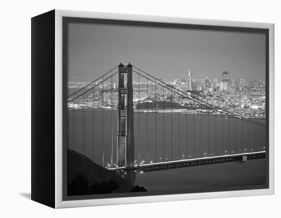 Golden Gate Bridge, San Francisco, California, USA-Walter Bibikow-Framed Premier Image Canvas