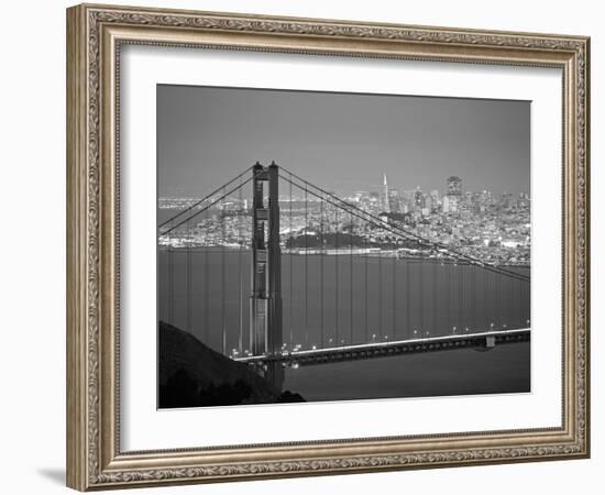 Golden Gate Bridge, San Francisco, California, USA-Walter Bibikow-Framed Photographic Print