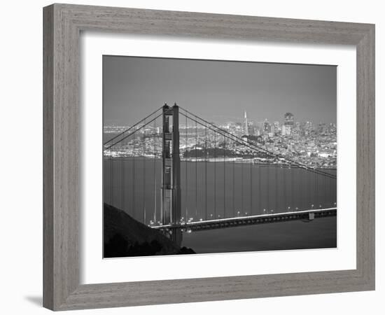 Golden Gate Bridge, San Francisco, California, USA-Walter Bibikow-Framed Photographic Print