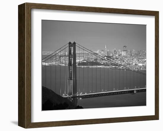 Golden Gate Bridge, San Francisco, California, USA-Walter Bibikow-Framed Photographic Print