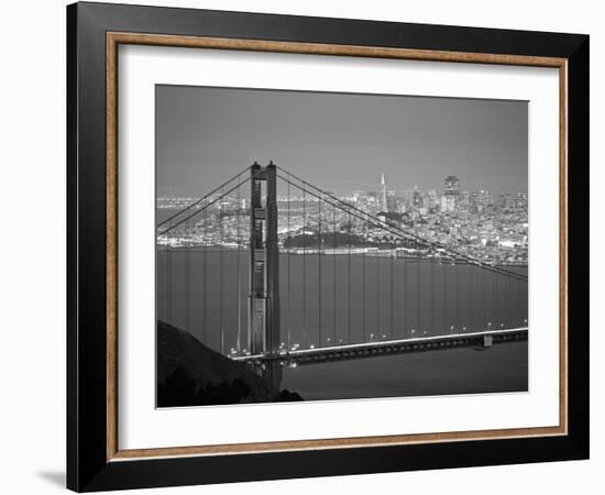 Golden Gate Bridge, San Francisco, California, USA-Walter Bibikow-Framed Photographic Print