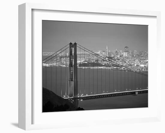 Golden Gate Bridge, San Francisco, California, USA-Walter Bibikow-Framed Photographic Print