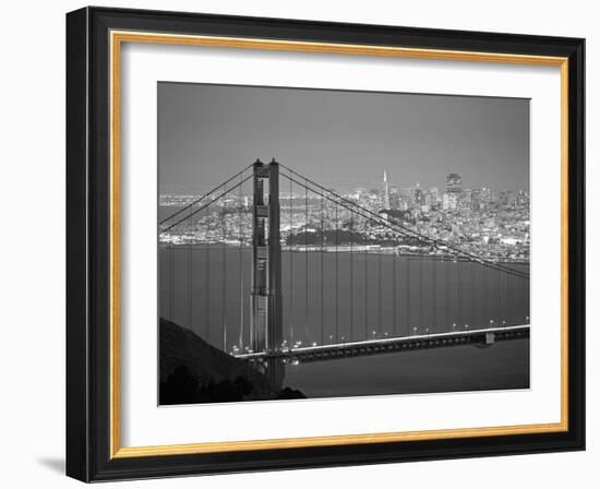 Golden Gate Bridge, San Francisco, California, USA-Walter Bibikow-Framed Photographic Print