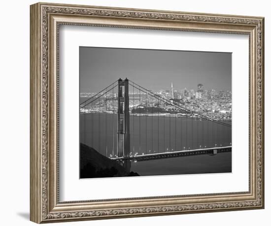 Golden Gate Bridge, San Francisco, California, USA-Walter Bibikow-Framed Photographic Print