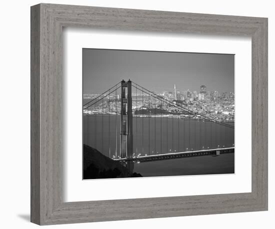 Golden Gate Bridge, San Francisco, California, USA-Walter Bibikow-Framed Photographic Print