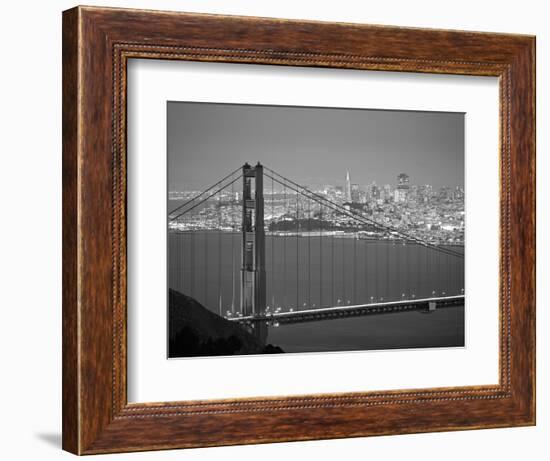 Golden Gate Bridge, San Francisco, California, USA-Walter Bibikow-Framed Photographic Print