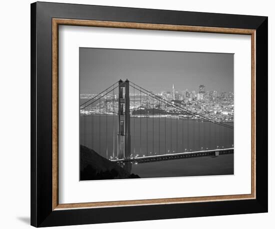 Golden Gate Bridge, San Francisco, California, USA-Walter Bibikow-Framed Photographic Print