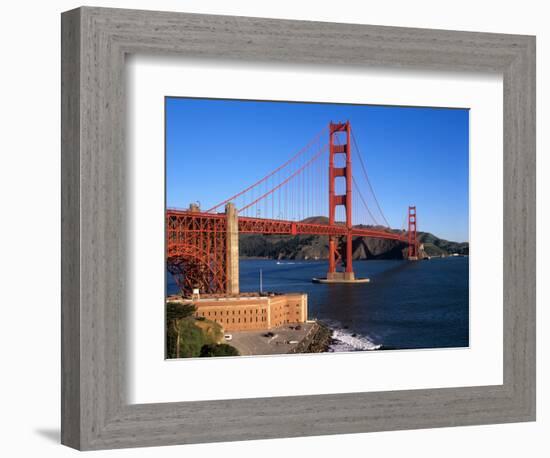 Golden Gate Bridge, San Francisco, California, USA-John Alves-Framed Photographic Print