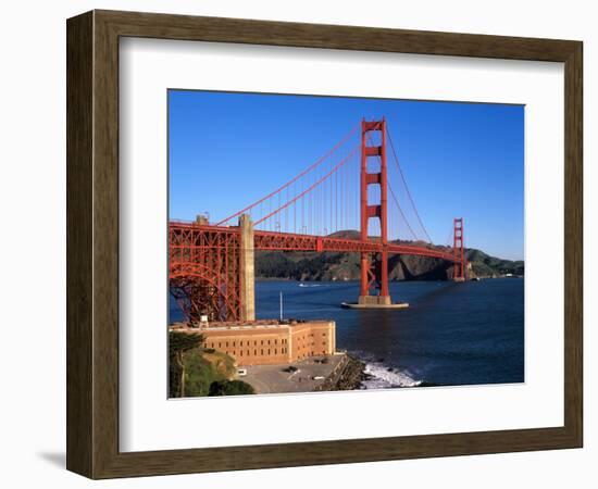 Golden Gate Bridge, San Francisco, California, USA-John Alves-Framed Photographic Print