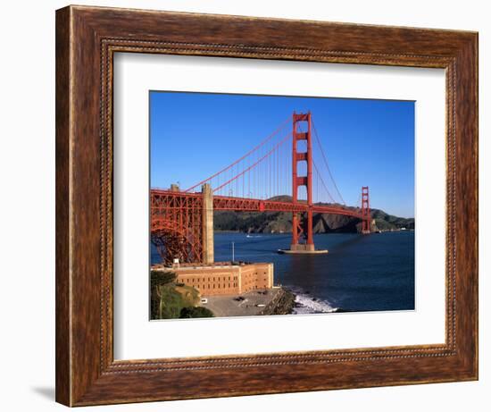 Golden Gate Bridge, San Francisco, California, USA-John Alves-Framed Photographic Print