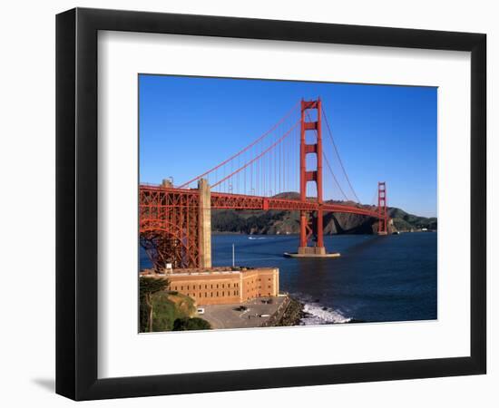 Golden Gate Bridge, San Francisco, California, USA-John Alves-Framed Photographic Print