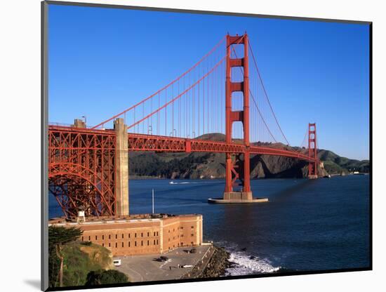 Golden Gate Bridge, San Francisco, California, USA-John Alves-Mounted Photographic Print