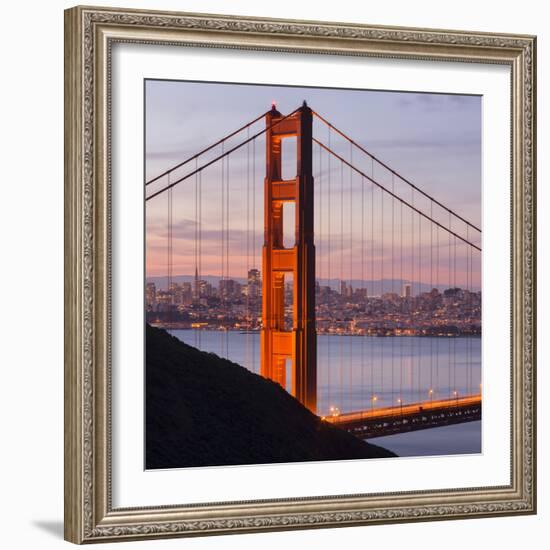 Golden Gate Bridge, San Francisco, California, Usa-Rainer Mirau-Framed Photographic Print