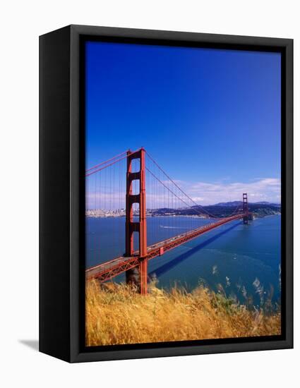 Golden Gate Bridge, San Francisco, California-Adam Jones-Framed Premier Image Canvas