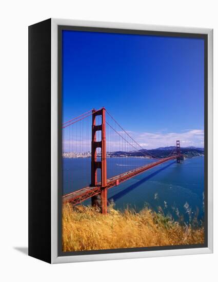 Golden Gate Bridge, San Francisco, California-Adam Jones-Framed Premier Image Canvas