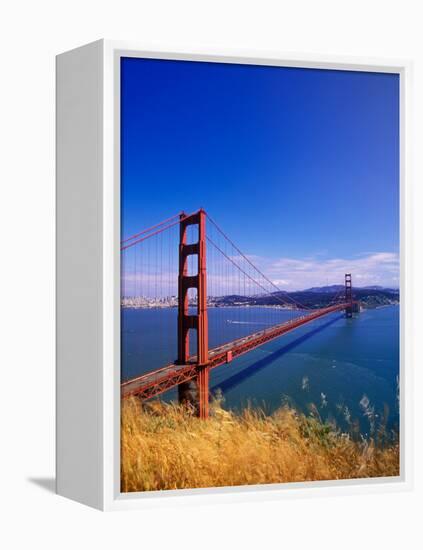 Golden Gate Bridge, San Francisco, California-Adam Jones-Framed Premier Image Canvas