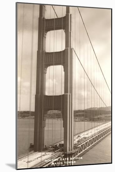 Golden Gate Bridge, San Francisco, California-null-Mounted Art Print