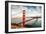 Golden Gate Bridge, San Francisco-vent du sud-Framed Photographic Print