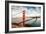 Golden Gate Bridge, San Francisco-vent du sud-Framed Photographic Print