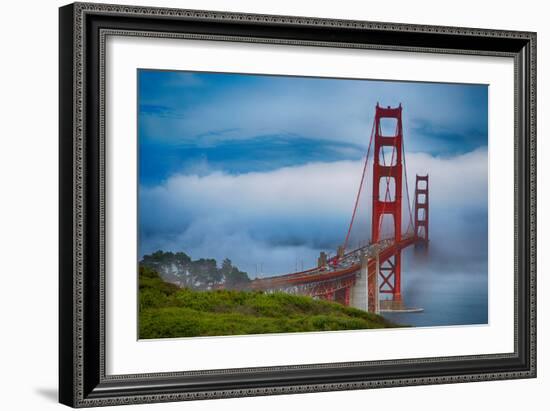 Golden Gate Bridge V-Rita Crane-Framed Photo