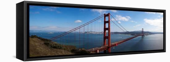 Golden Gate Bridge Viewed from Hendrik Point, San Francisco Bay, San Francisco, California, Usa-null-Framed Stretched Canvas