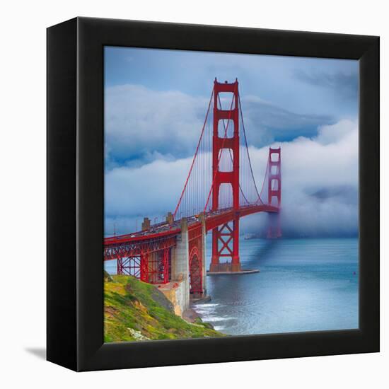 Golden Gate Bridge VII-Rita Crane-Framed Stretched Canvas