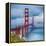 Golden Gate Bridge VII-Rita Crane-Framed Stretched Canvas