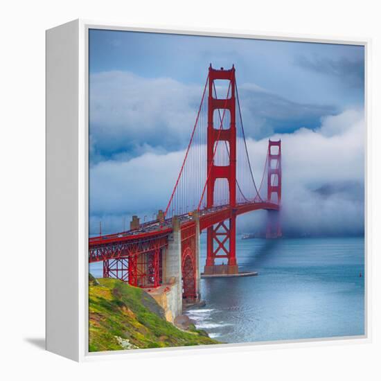 Golden Gate Bridge VII-Rita Crane-Framed Stretched Canvas