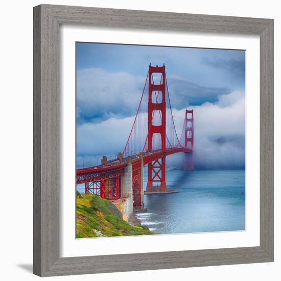 Golden Gate Bridge VII-Rita Crane-Framed Photo