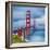 Golden Gate Bridge VII-Rita Crane-Framed Photo