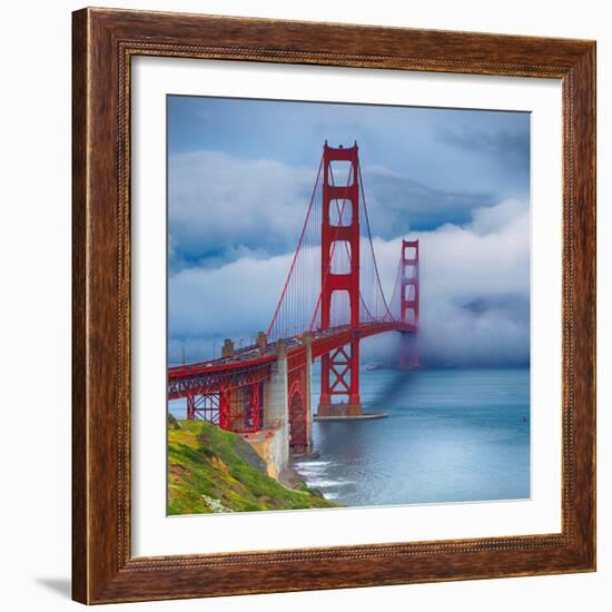 Golden Gate Bridge VII-Rita Crane-Framed Photo